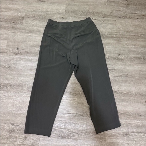 Olive Green Ankle Length Trouser - Picture 2 of 3